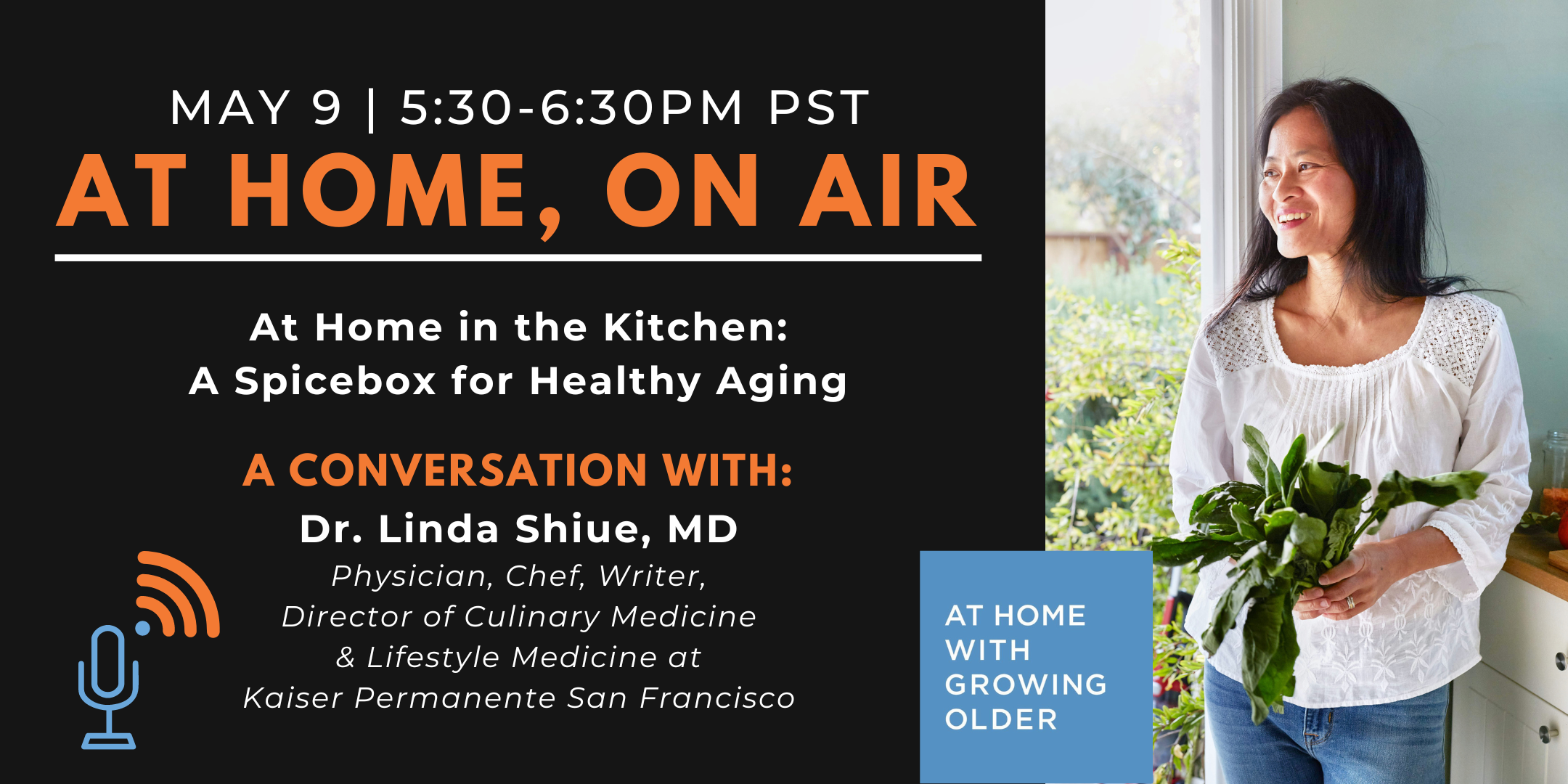 At Home, On Air: A Conversation with Dr. Linda Shiue